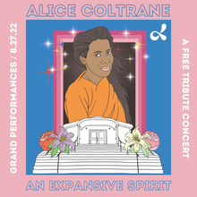 Load image into Gallery viewer, Alice Coltrane Concert Support