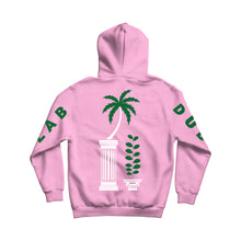 Load image into Gallery viewer, DUBLAB PINK PALM TREE EVERYBODY.WORLD HOODIE