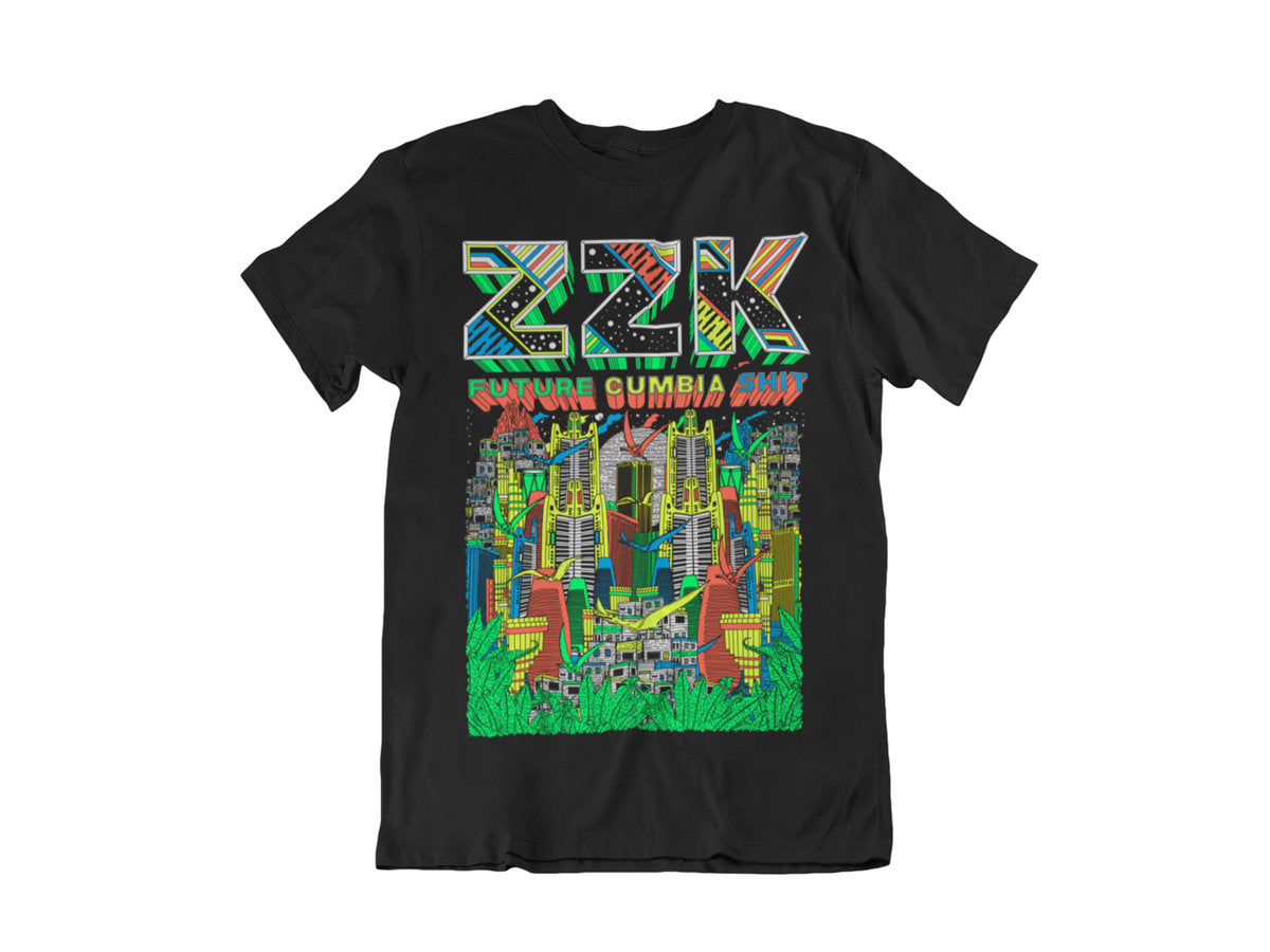 ZZK Records - Future Cumbia Shit Tee XL