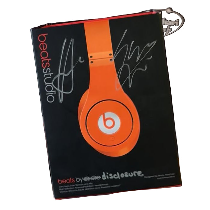 beats by dre - signed by Disclosure