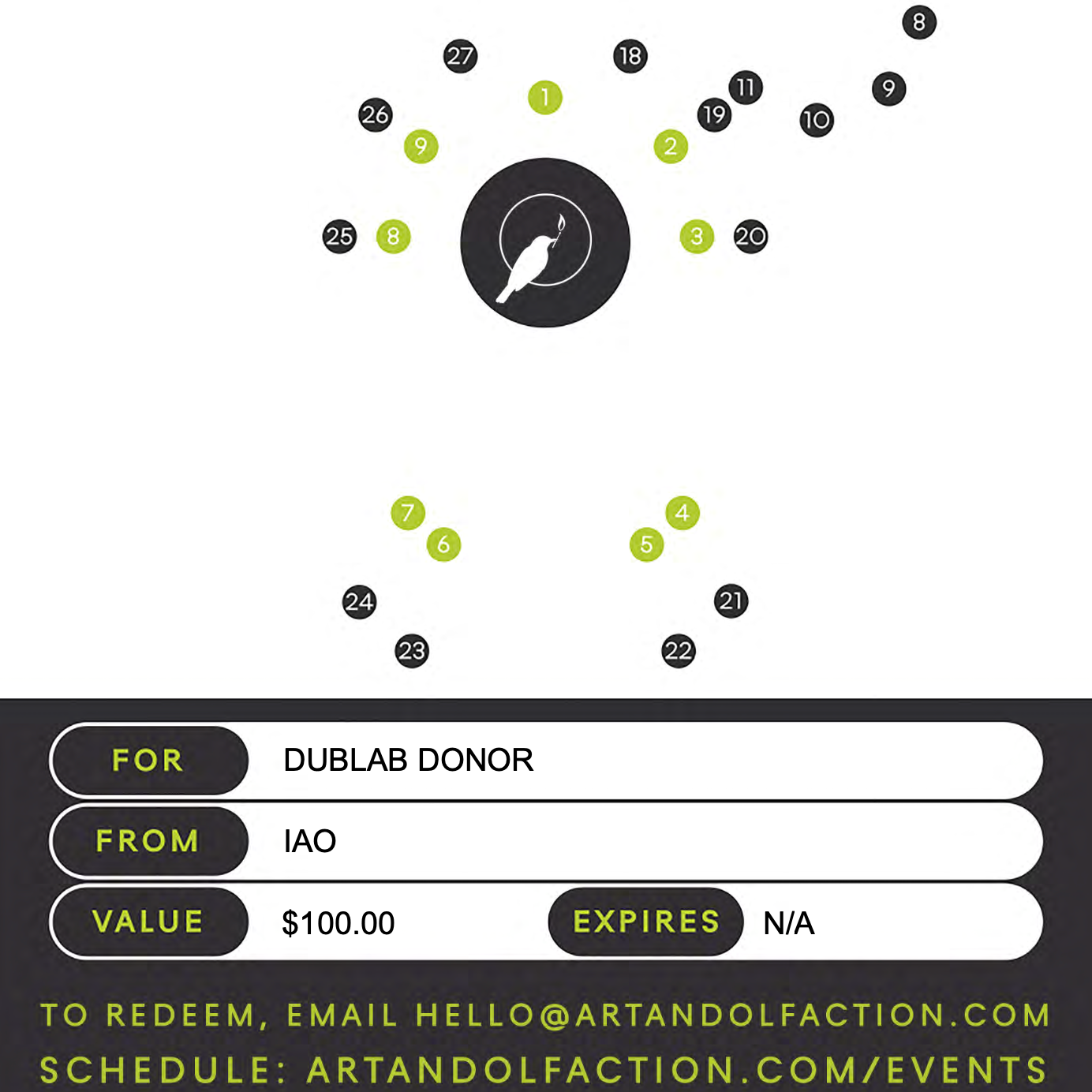 Institute for Art + Olfaction - Gift Card