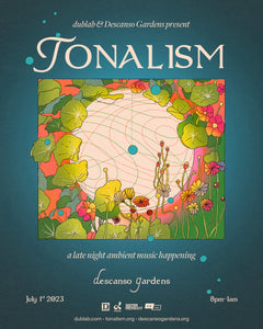 Tonalism at Descanso Gardens Poster