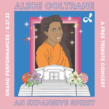 Load image into Gallery viewer, Alice Coltrane Concert Support
