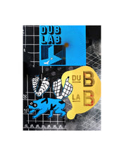 Load image into Gallery viewer, dublab poster by Mark Allen of Machine Project
