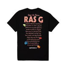 Load image into Gallery viewer, RAS G TRIBUTE T-SHIRT
